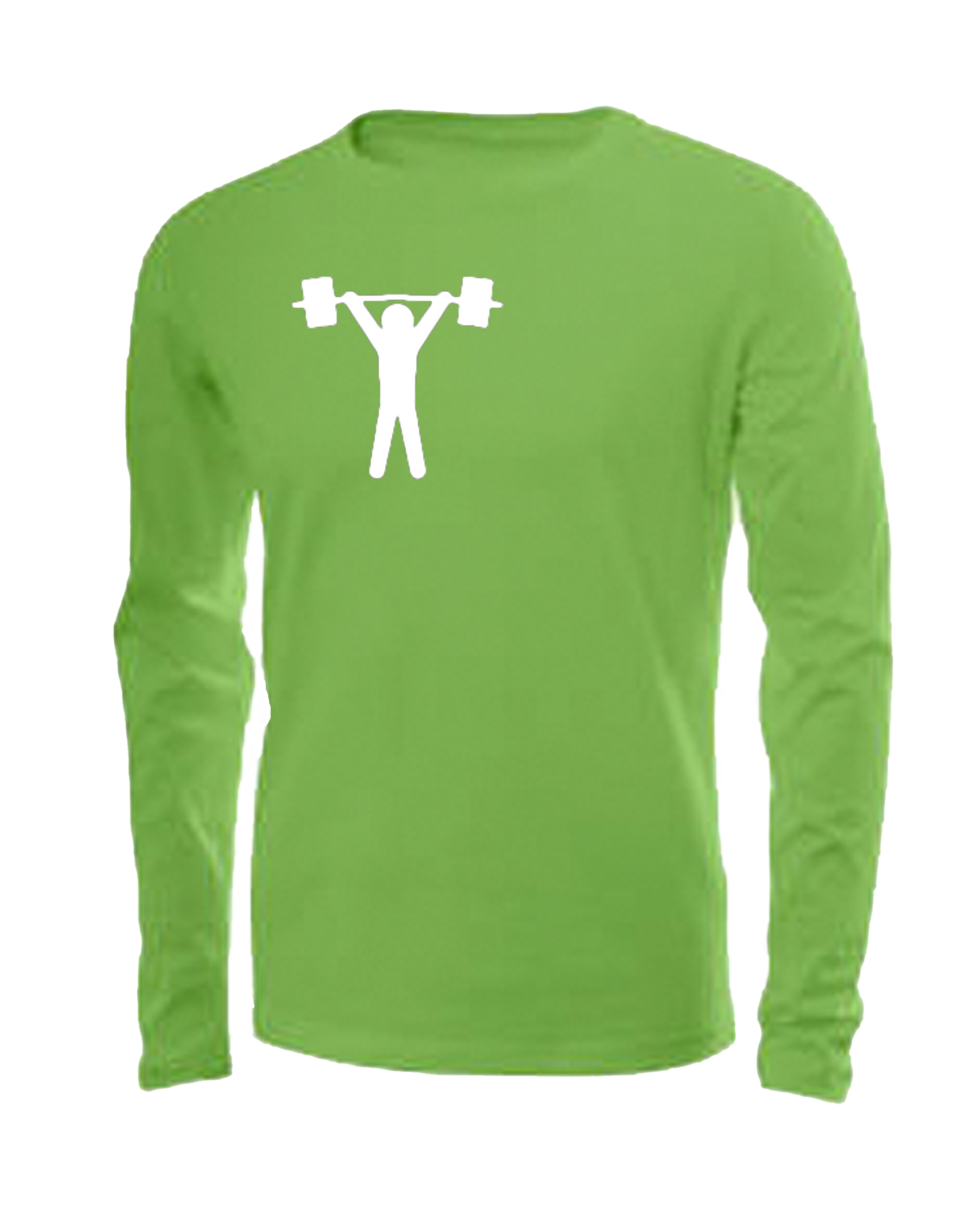 Green and White Unisex Longsleeve