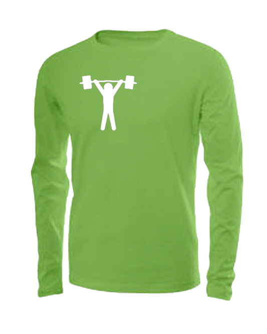 Green and White Unisex Longsleeve